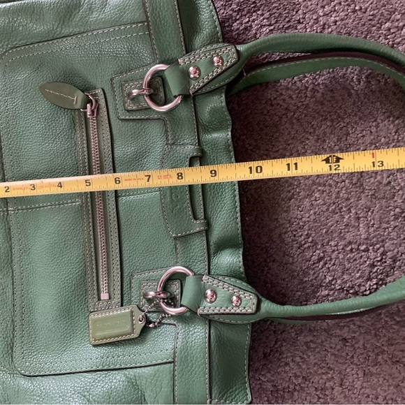 Coach Penelope Pebbled leather Satchel - Picture 12 of 14